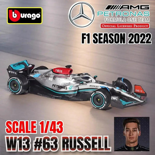  1to43 Diecast F1 Racing Car Model By Bburago -  ToylandEU™