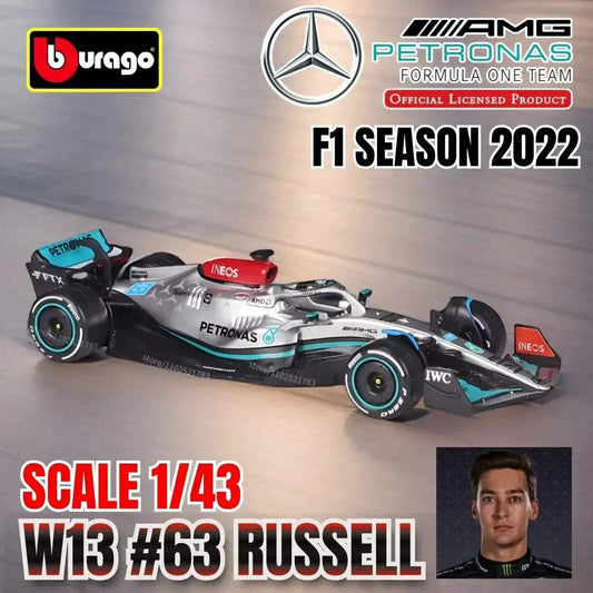  1to43 Diecast F1 Racing Car Model By Bburago -  ToylandEU™
