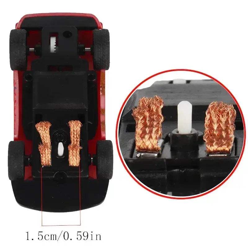 1to43 Slot Car Track Set With Dual Remote Controls - ToylandEU