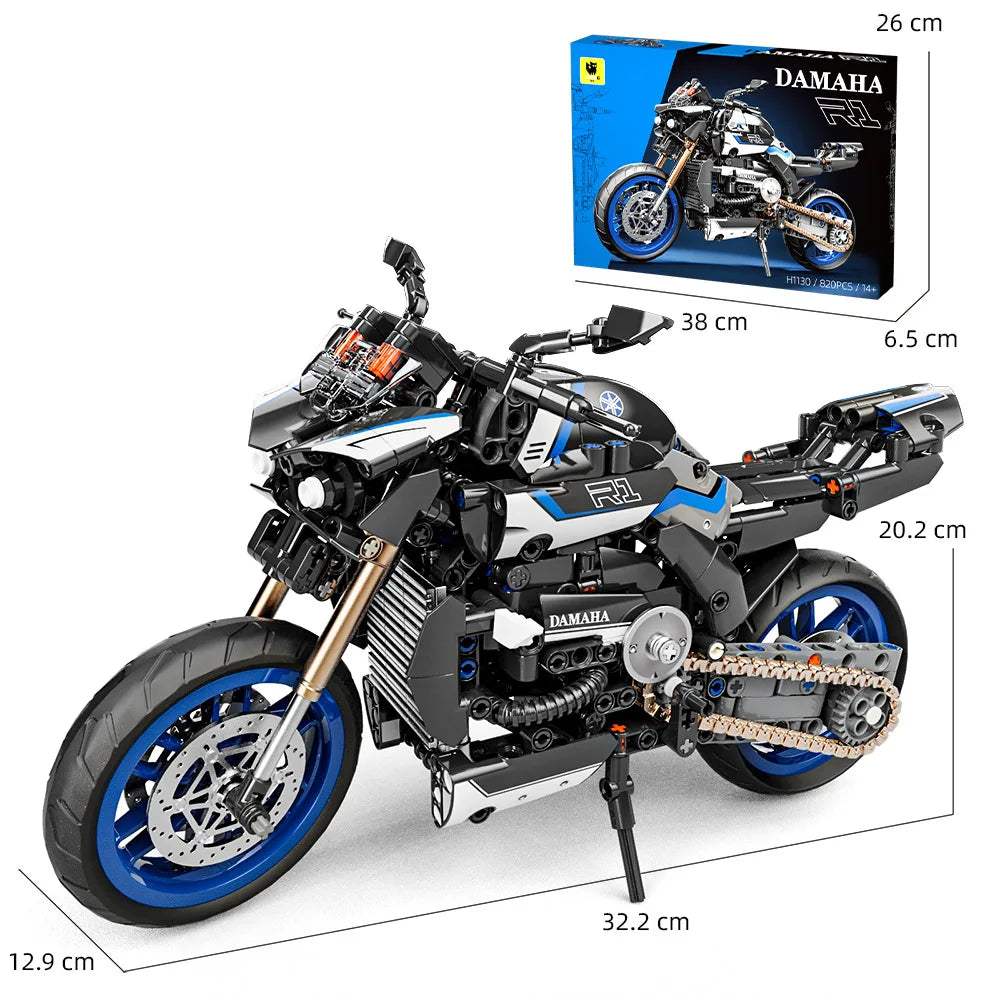  1to8 Scale Motorbike Building Blocks For Adults LEGO -  ToylandEU™