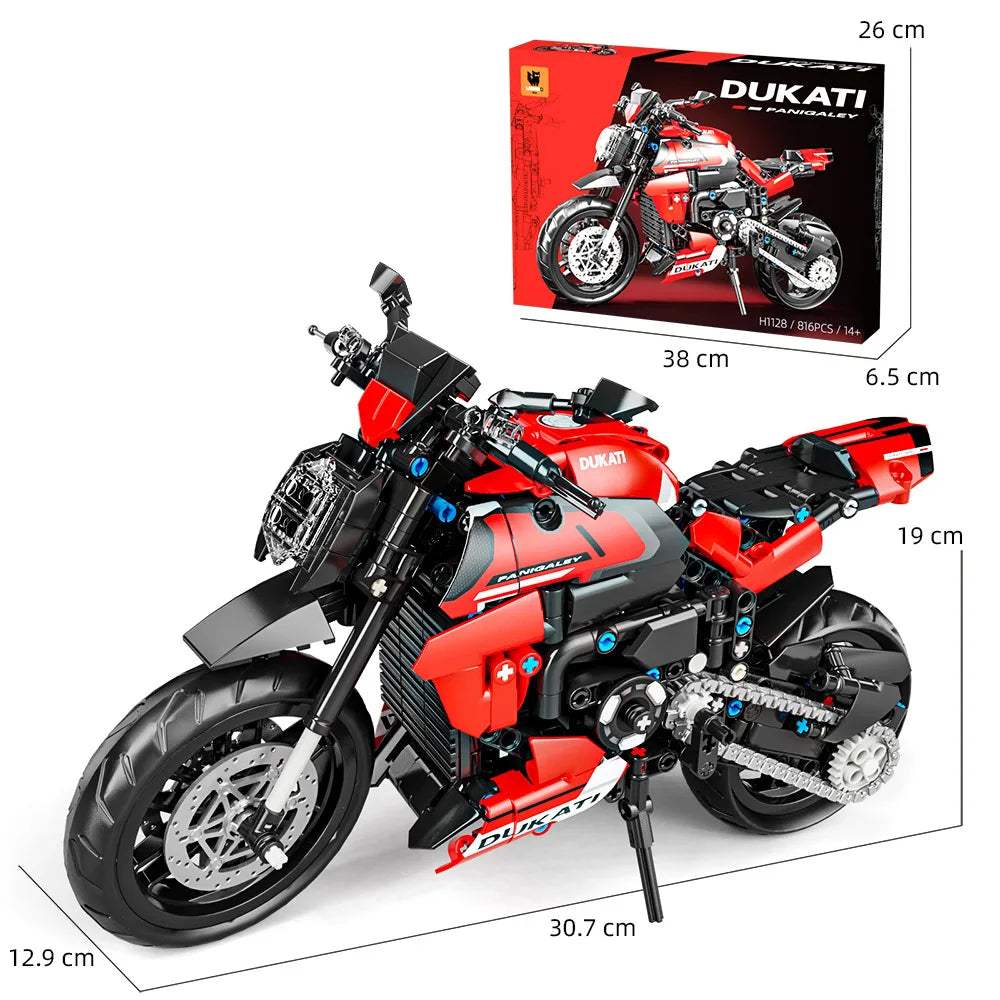  1to8 Scale Motorbike Building Blocks For Adults LEGO -  ToylandEU™