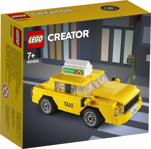 LEGO® Creator Yellow Taxi | 124 Piece Building Set | Ages 7 And Up