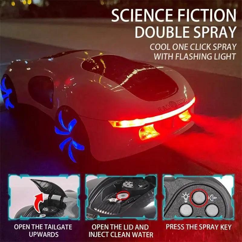 2.4G RC Car Gesture Sensor Light Spray 360 Rotation Stunt Drift -  ToylandEU™