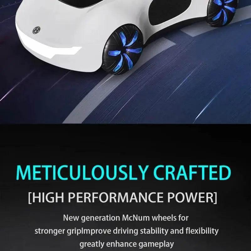  2.4G RC Car Gesture Sensor Light Spray 360 Rotation Stunt Drift -  ToylandEU™