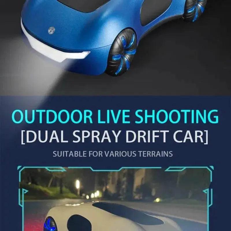  2.4G RC Car Gesture Sensor Light Spray 360 Rotation Stunt Drift -  ToylandEU™