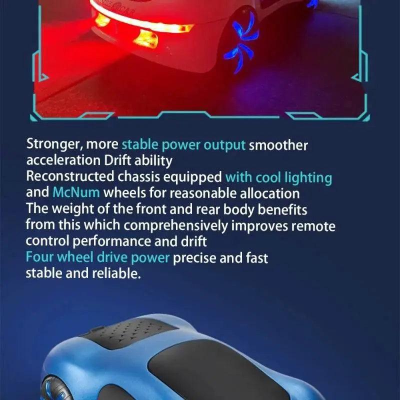  2.4G RC Car Gesture Sensor Light Spray 360 Rotation Stunt Drift -  ToylandEU™