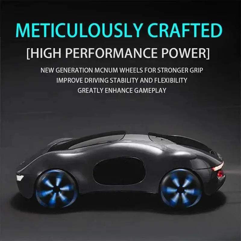 2.4G RC Car Gesture Sensor Light Spray 360 Rotation Stunt Drift - ToylandEU