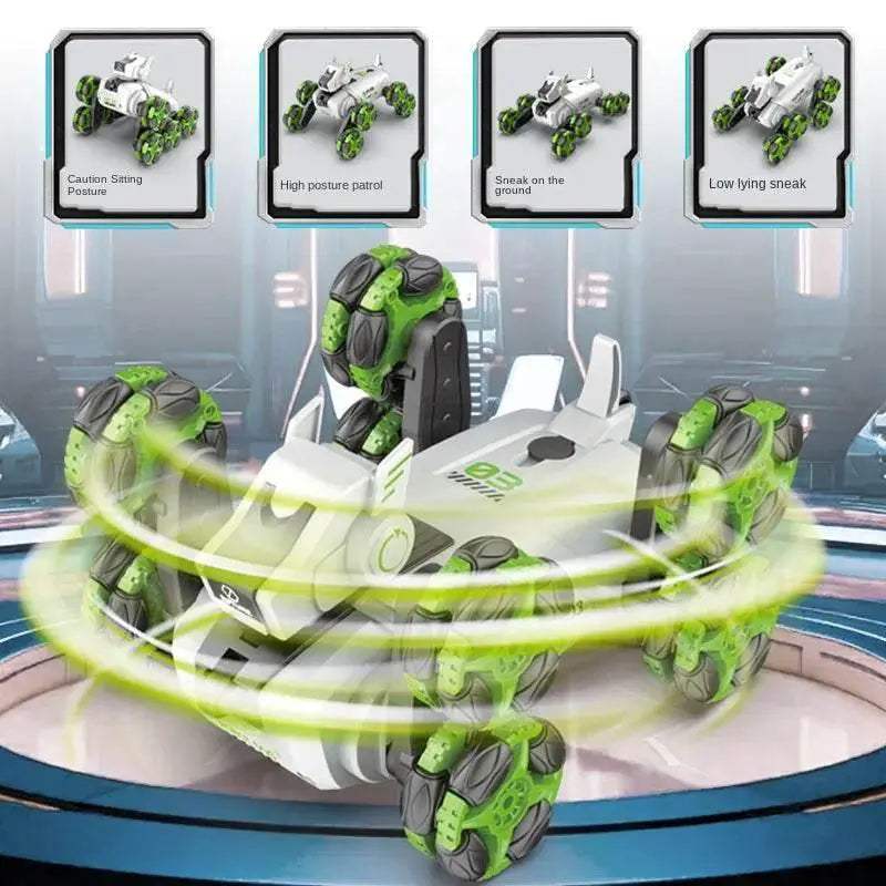  2.4G RC Car Robot Dog Remote Control Stunt Toy Gift -  ToylandEU™