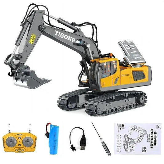  2.4G RC Excavator With Realistic Action Remote Control -  ToylandEU™