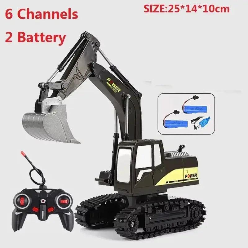  2.4G RC Excavator With Realistic Action Remote Control -  ToylandEU™