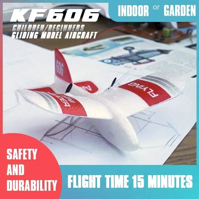 2.4G RC Plane Mini Foam Glider For Kids Aerial Fun - ToylandEU