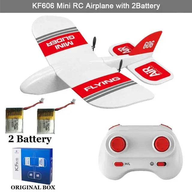 2.4G RC Plane Mini Foam Glider For Kids Aerial Fun - ToylandEU