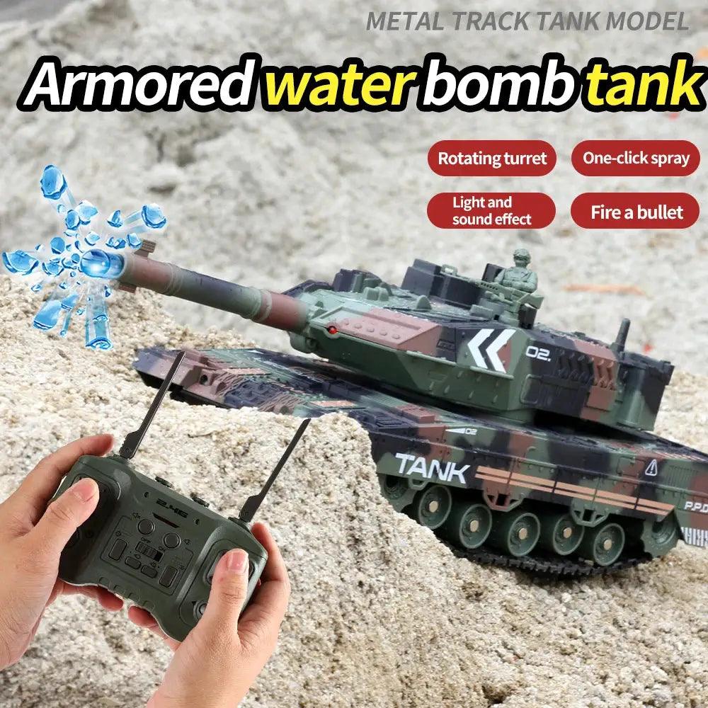  2.4G RC Tank Water Spray Remote Control War Vehicle -  ToylandEU™
