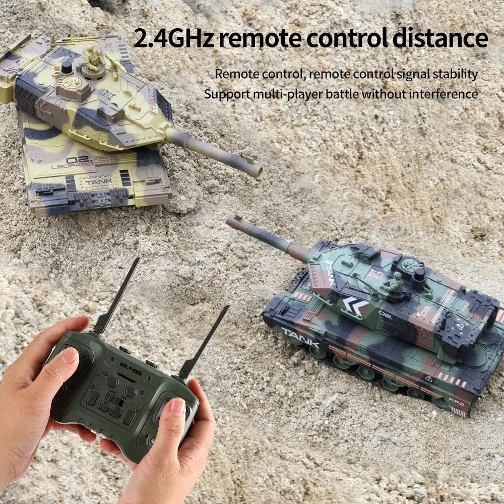  2.4G RC Tank Water Spray Remote Control War Vehicle -  ToylandEU™