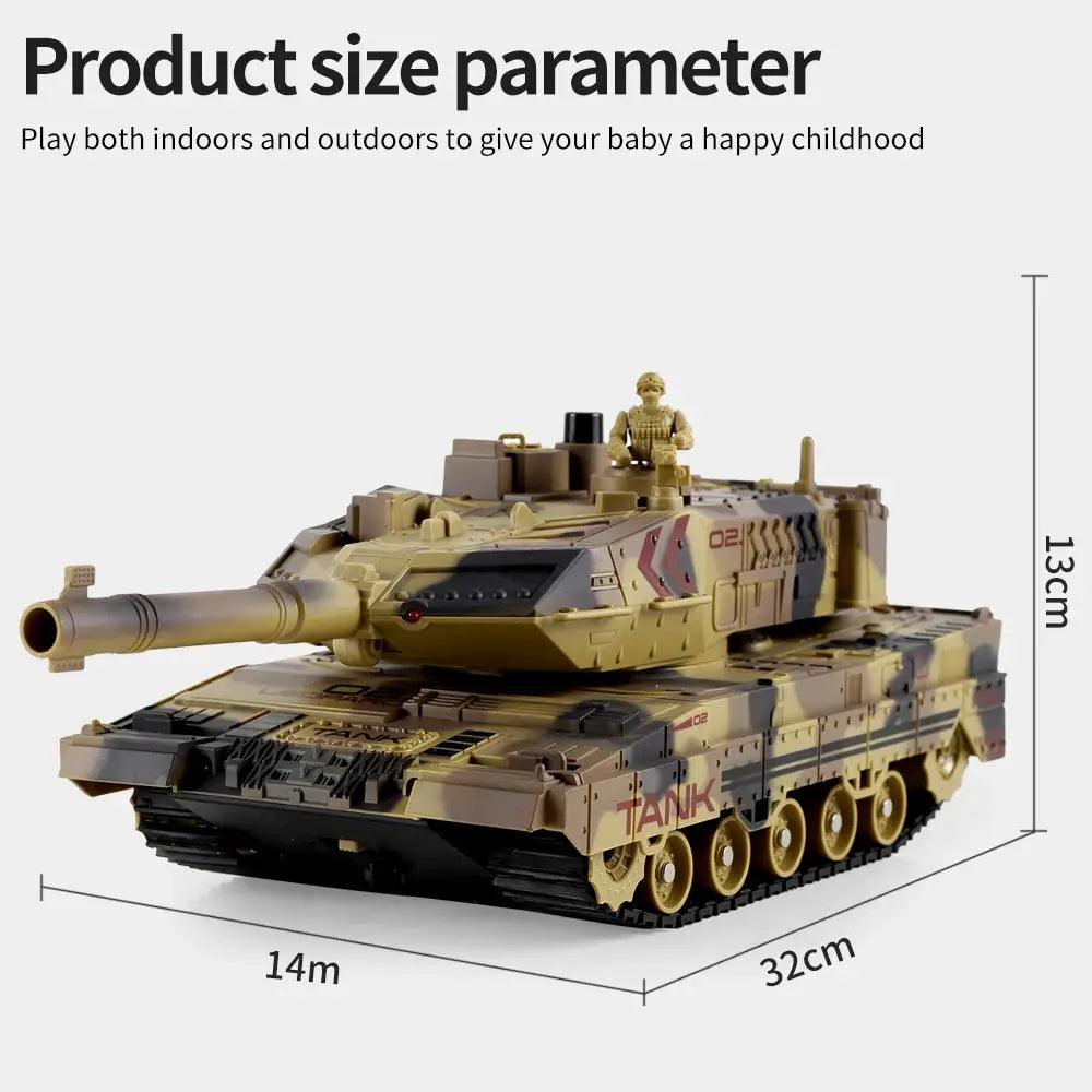  2.4G RC Tank Water Spray Remote Control War Vehicle -  ToylandEU™