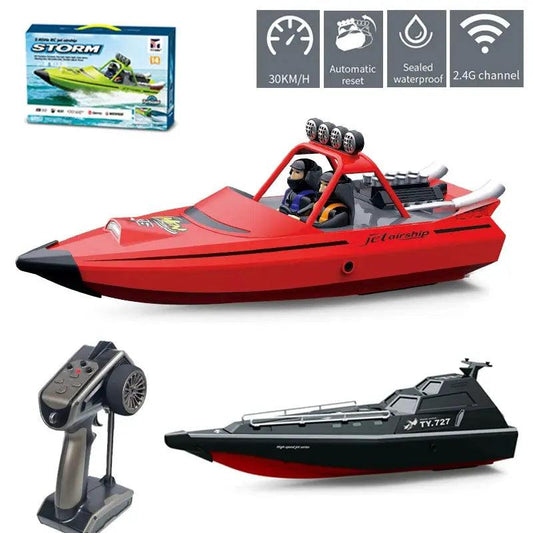  2.4G RC Turbojet Boat High Speed Low Battery Alarm -  ToylandEU™