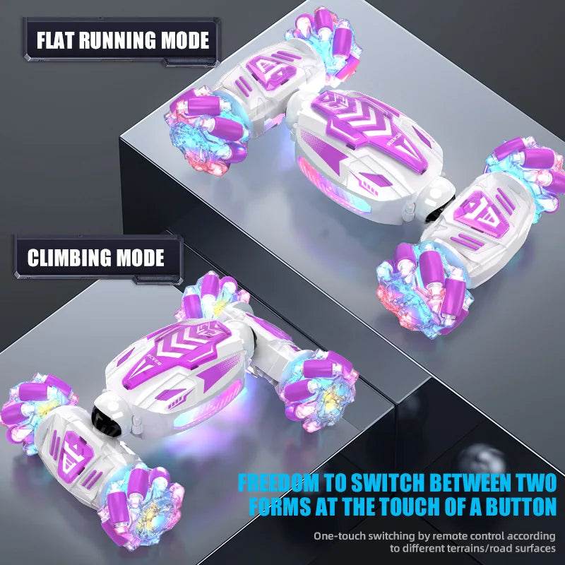 2.4G Rc Racing Car Remote Control Mini Twist Stunt Car - ToylandEU