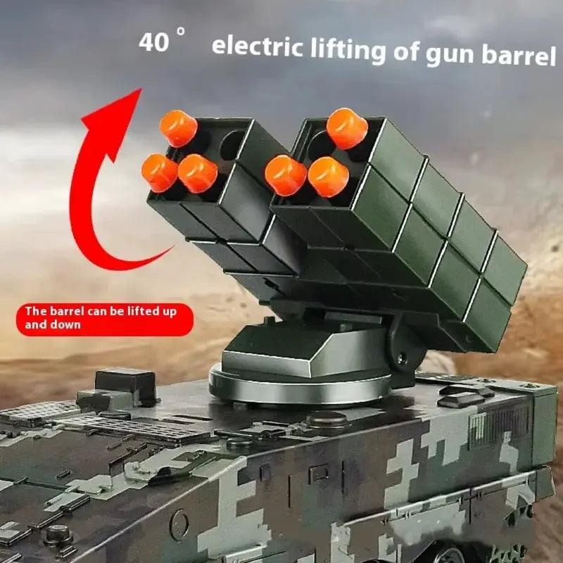  2.4G Remote Control RC Tank Missile Launcher For Kids -  ToylandEU™