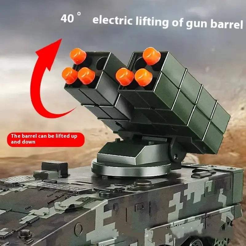  2.4G Remote Control RC Tank Missile Launcher For Kids -  ToylandEU™