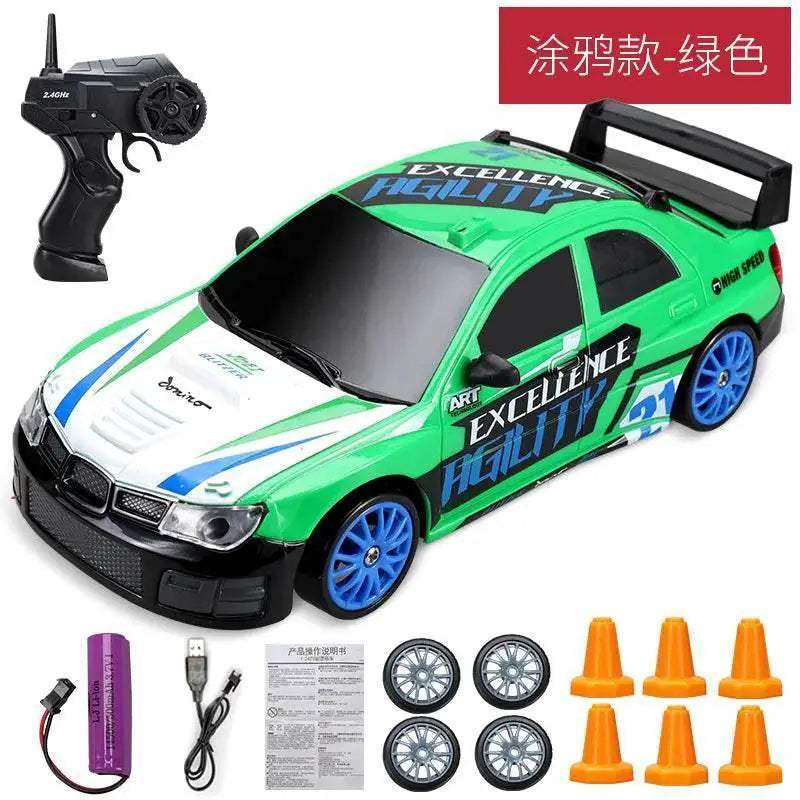  2.4GHz Drift Racing RC Car Toy AE86 Model GTR 4WD Vehicle for Kids -  -  ToylandEU™