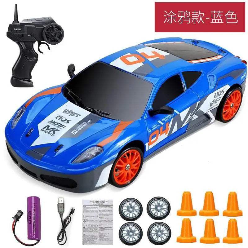  2.4GHz Drift Racing RC Car Toy AE86 Model GTR 4WD Vehicle for Kids -  -  ToylandEU™