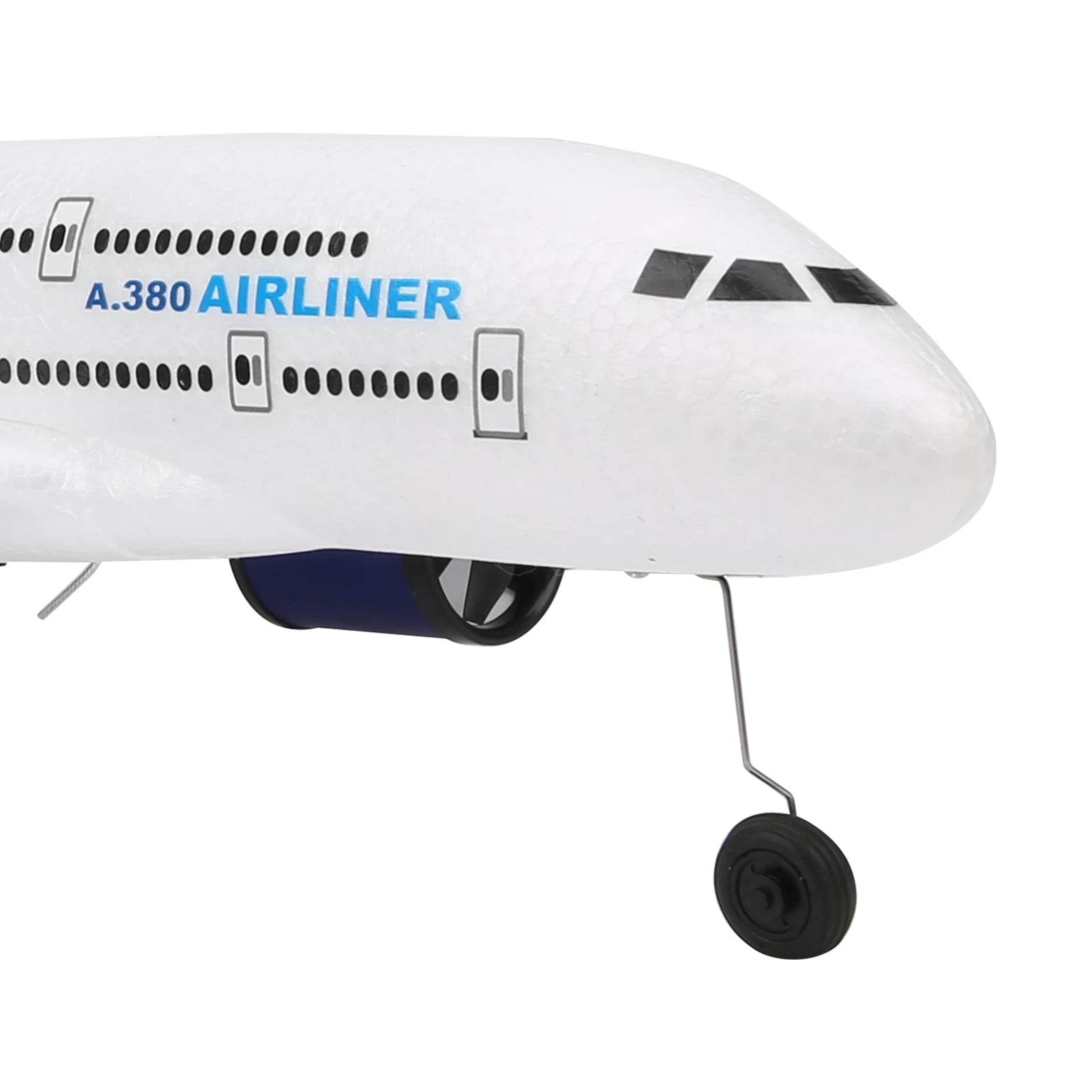 2.4GHz RC A380 Airplane 3CH Remote Control Fixed Wing Glider with Coreless Motor for Kids and Adults - ToylandEU