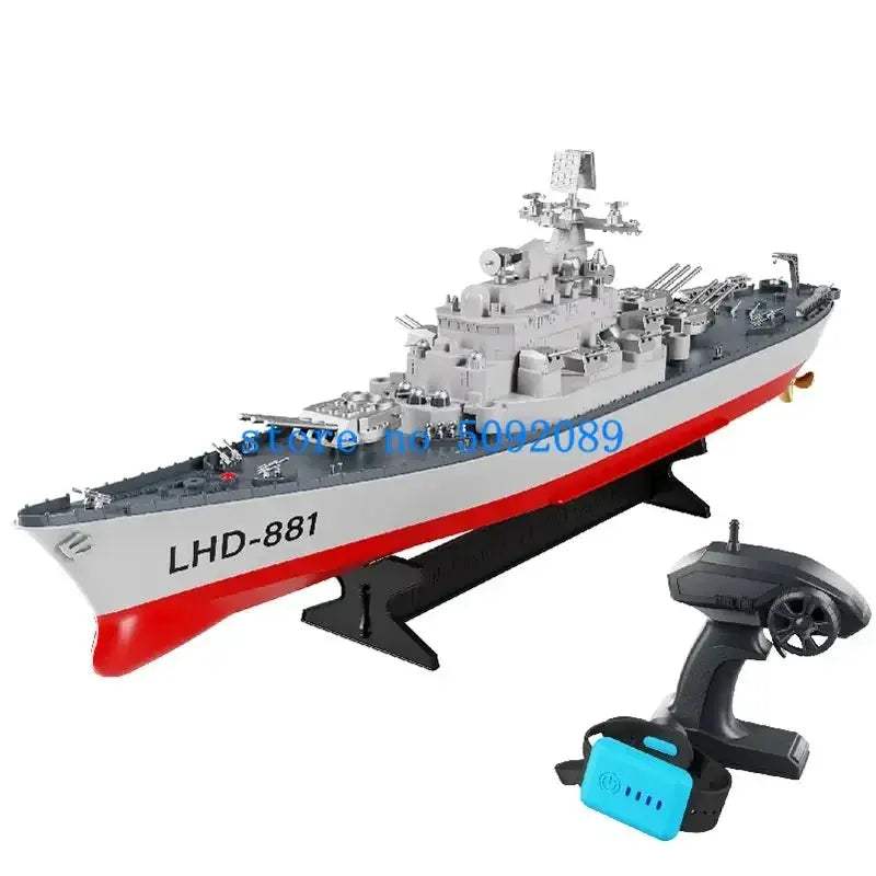  2.4GHz RC Battleship Boat Durable Low Battery Alarm -  ToylandEU™