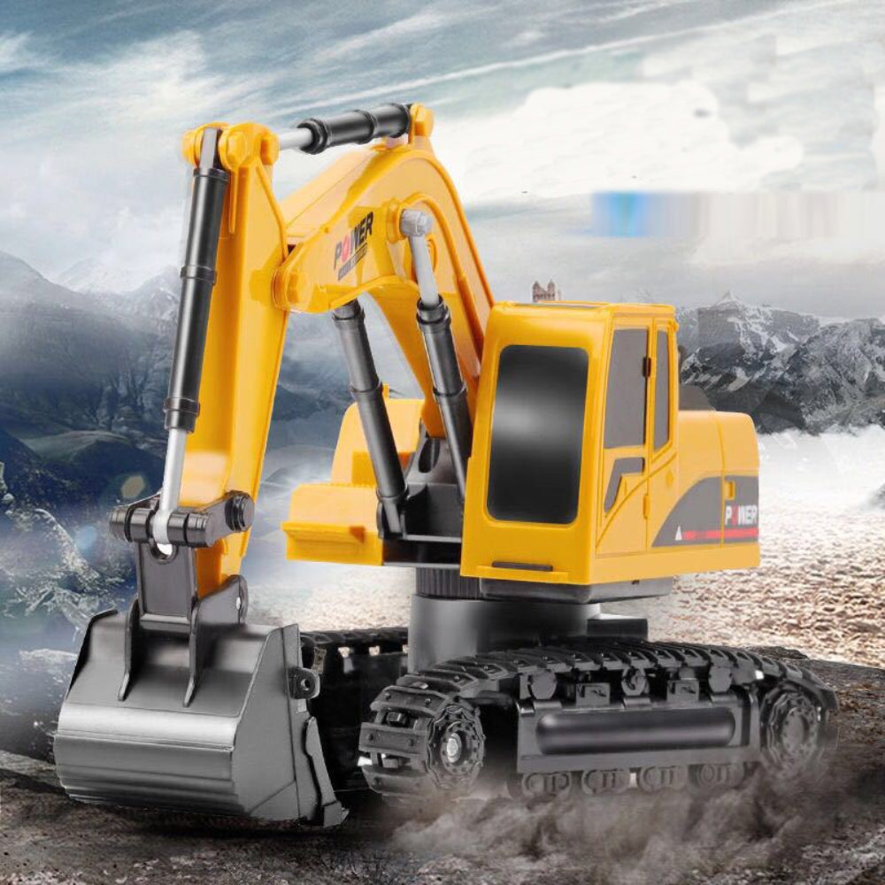 2.4GHz 6 Channel 1:24 RC Excavator Toy and Engineering Car - ToylandEU