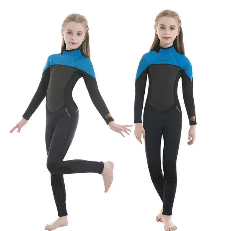 2.5MM Neoprene Kids Wetsuit Thermal Full Suit For Surfing - ToylandEU