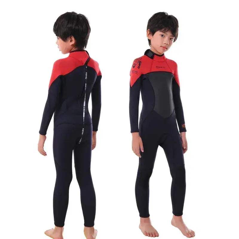 2.5MM Neoprene Kids Wetsuit Thermal Full Suit For Surfing - ToylandEU