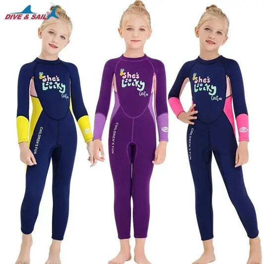  2.5mm Neoprene Kids Wetsuit Keeps Warm In Cold Water -  ToylandEU™