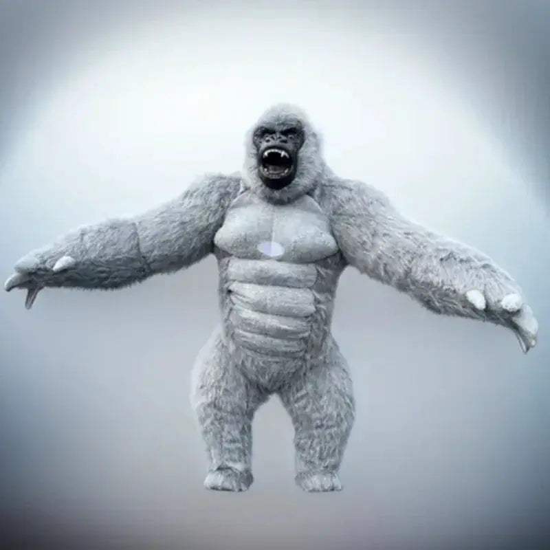 2.6M Gorilla Inflatable Mascot Costume For Memorable Parties - ToylandEU