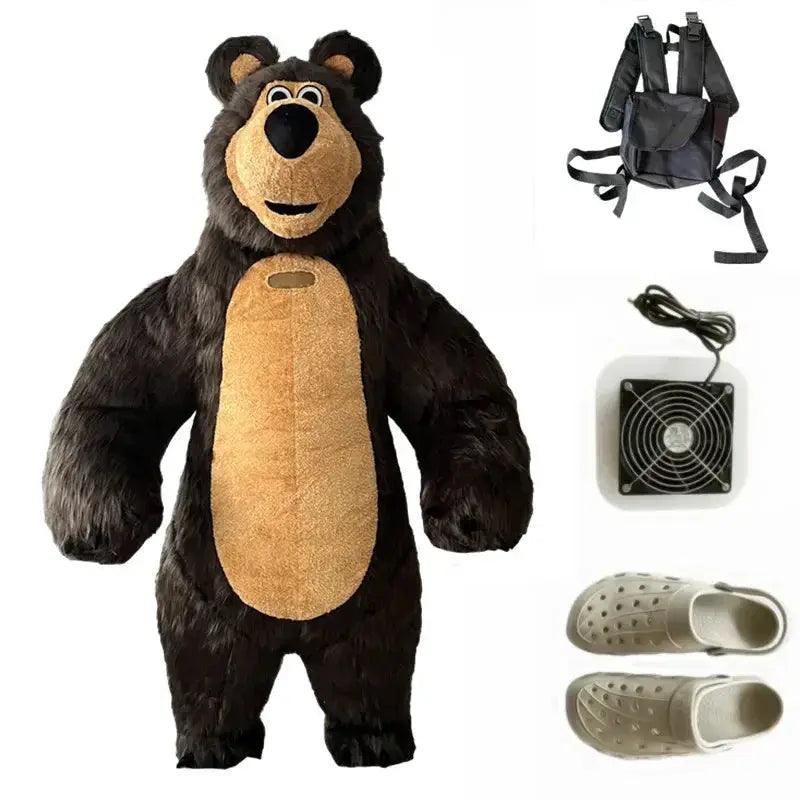  2.6M Gorilla Inflatable Mascot Costume For Parties -  ToylandEU™