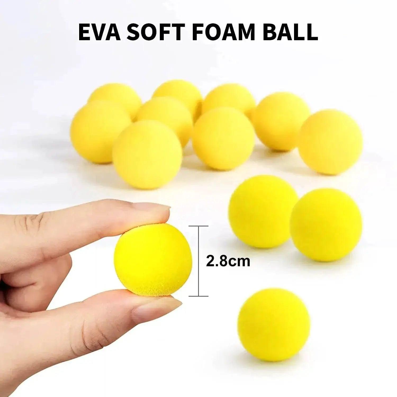  2.8cm Round Balls for Duck Shooting Toys Kids Foam Blasters -  ToylandEU™