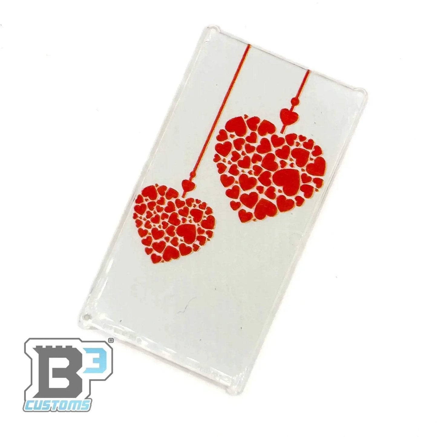 Valentine Lego 4x6 Window Panel With Heart Print Custom - ToylandEU