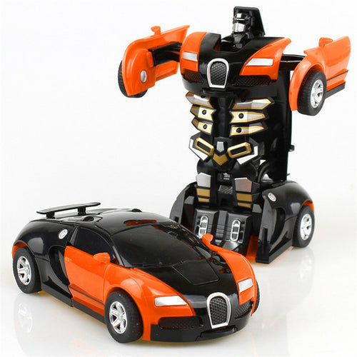 2-in-1 Mini Transformation Robot Car Model - Deformation Toy ToylandEU.com Toyland EU