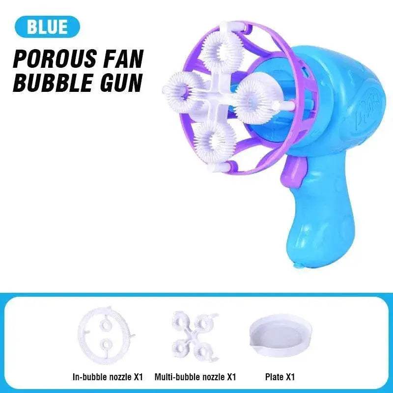 2 In 1 Dinosaur Soap Bubble Electric Bubble Gun for Kids - ToylandEU