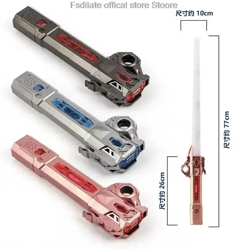 2-In-1 Lightsaber Toy With Flashing RGB Lights For Kids - ToylandEU