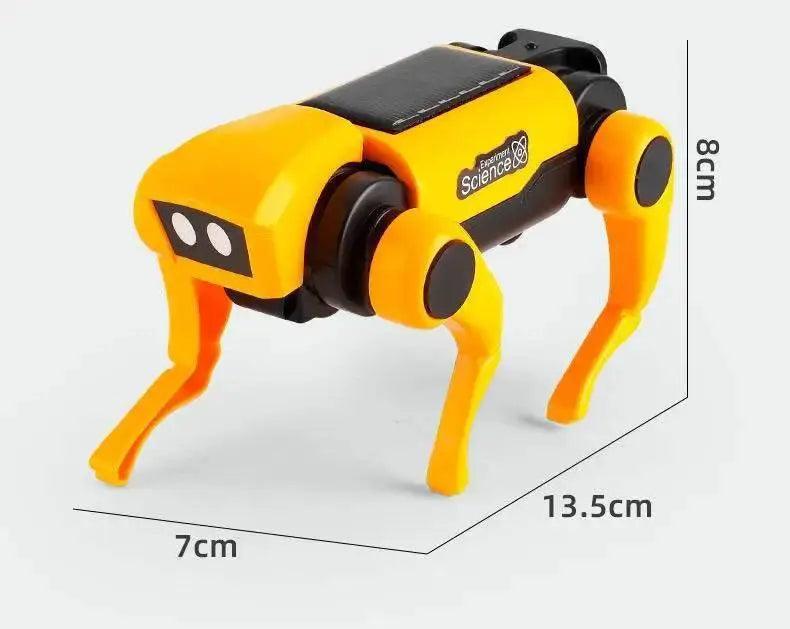  2 In 1 Solar Robot Dog Puppy Cat Science Experiment Diy Assembly Learning Education Robots Technological Gadgets Kit for Kids -  ToylandEU™