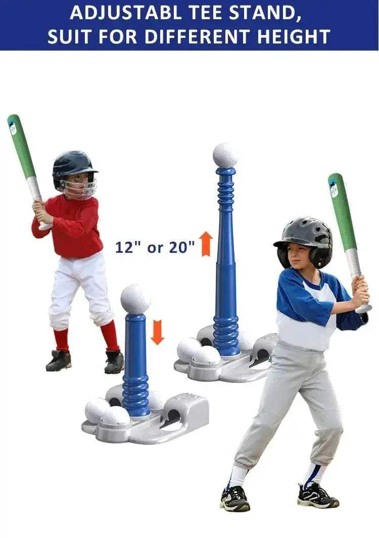  2 In 1 T Ball Sets For Kids 3-6 With Automatic Pitching Machine -  ToylandEU™