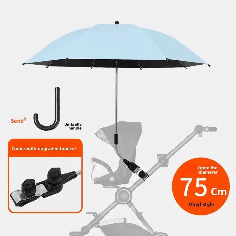  2-In-1 UV Protection Stroller Umbrella Clamp Rainproof -  ToylandEU™