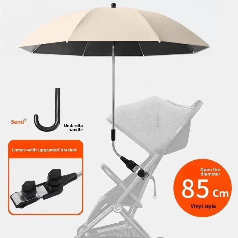  2-In-1 UV Protection Stroller Umbrella Clamp Rainproof -  ToylandEU™