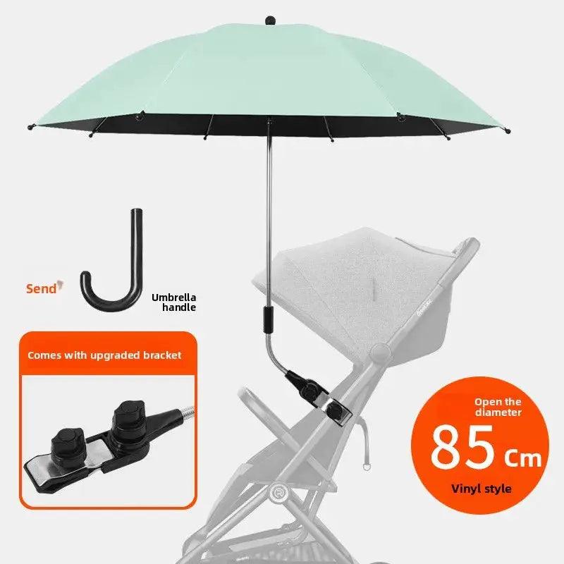  2-In-1 UV Protection Stroller Umbrella Clamp Rainproof -  ToylandEU™