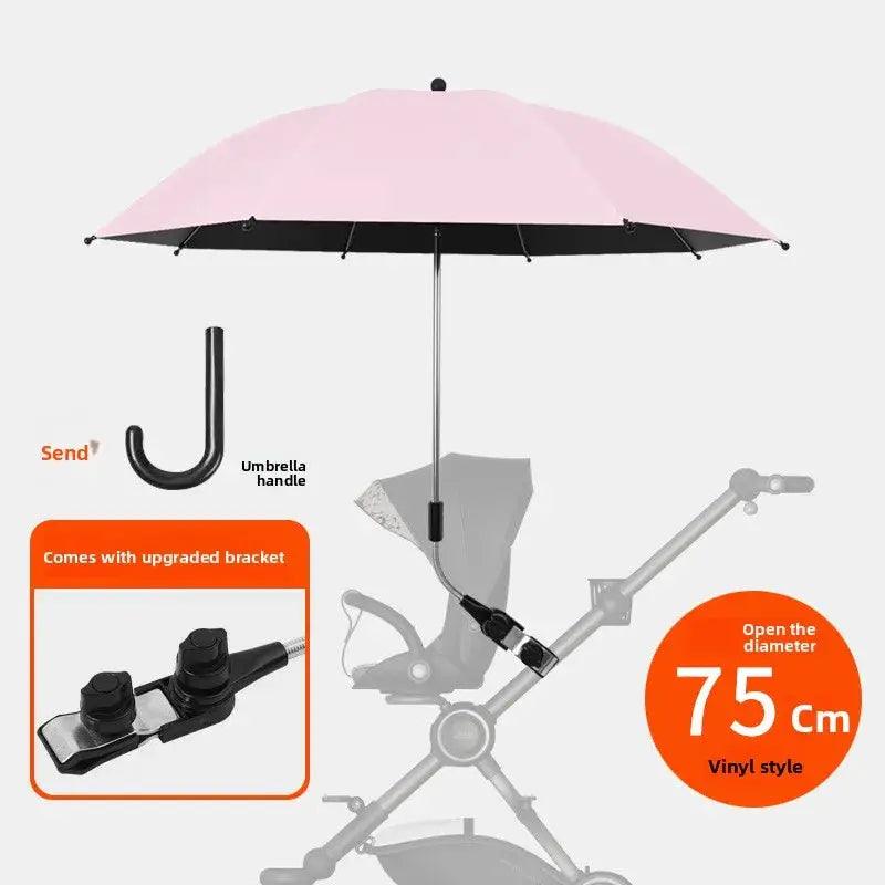  2-In-1 UV Protection Stroller Umbrella Clamp Rainproof -  ToylandEU™