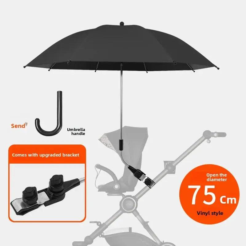  2-In-1 UV Protection Stroller Umbrella Clamp Rainproof -  ToylandEU™