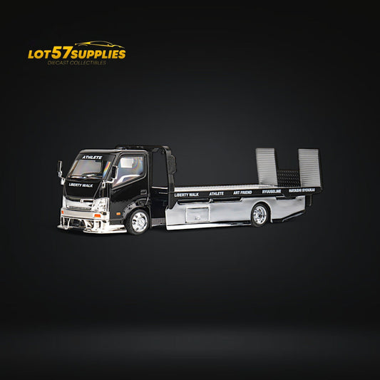 Diecast Hino 300 Diecast Flatbed Truck One Sixty Four Limited Edition