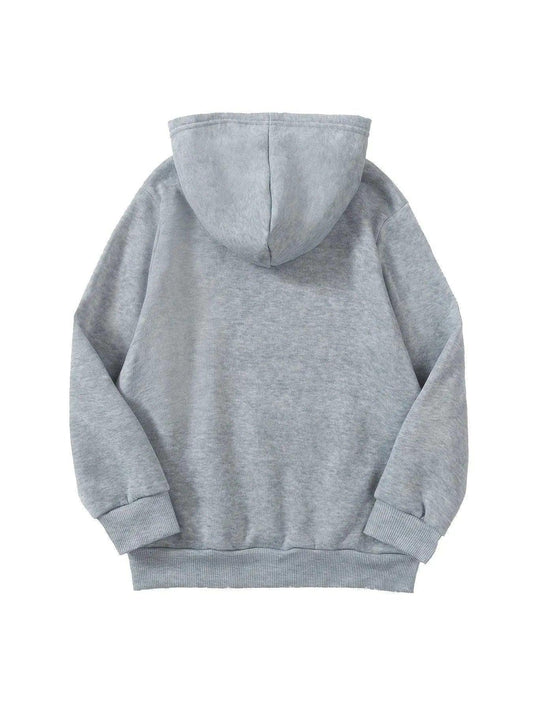  2-Piece Boy Basketball Player Graphic Sweatshirt with Hood + Pants, Cozy Casual Outdoor Set for Fall and Winter -  ToylandEU™