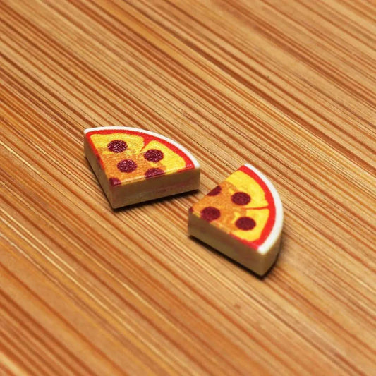Pepperoni Pizza Tiles For LEGO Custom Printed 1x1 Curved Tile - ToylandEU