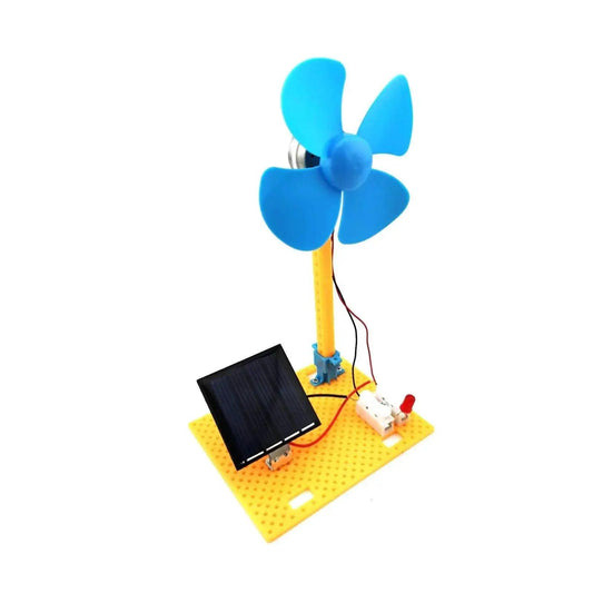  2 in 1 Solar and Wind Energy Powered Fan Model DIY Kit for Children Education Gift -  ToylandEU™
