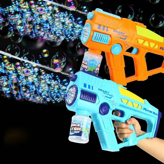 2-in-1 Space Bubble Water Gun - Automatic Fun for Kids! - ToylandEU